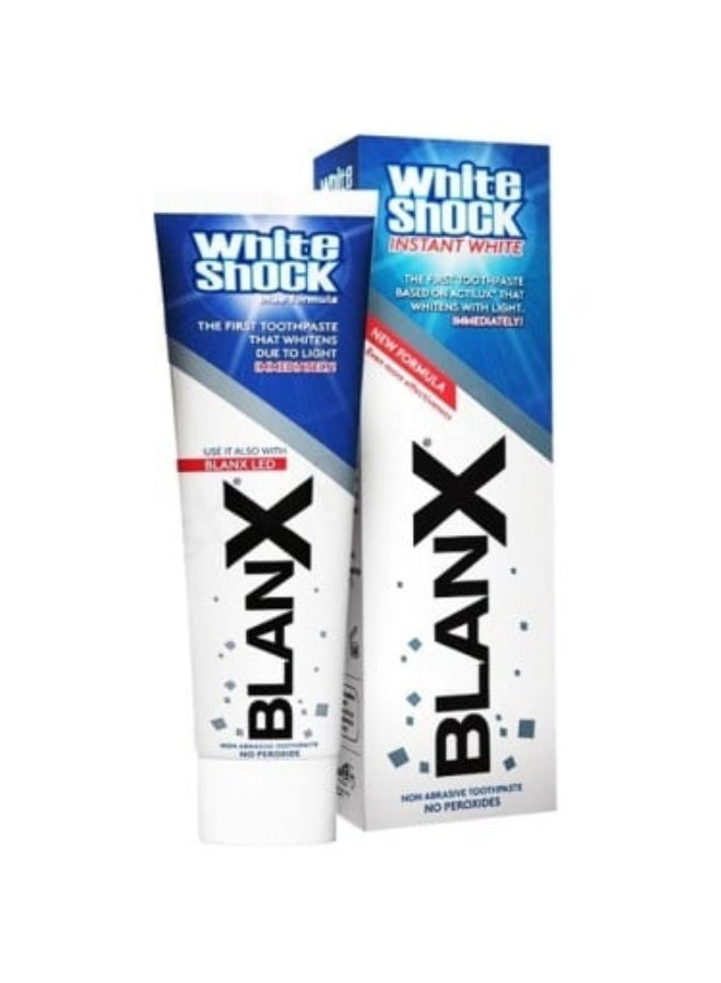 White Shock Instant White Toothpaste 75ml